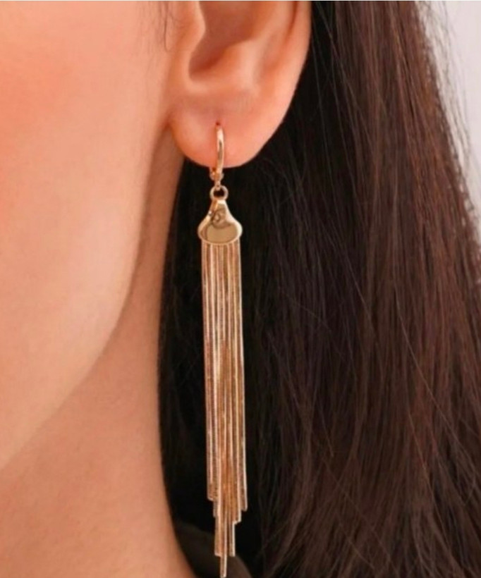 گوشواره ی آویز بلندژوپینگ